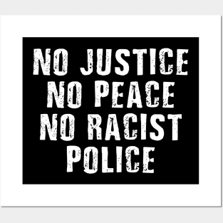 Justice Peace Police Black Lives Matter BLM Posters and Art